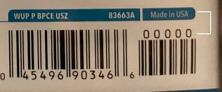 Bayonetta 2 on Wii U has mismatching satellite code versus country of manufacture